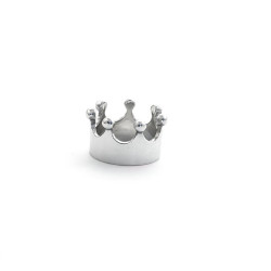 Серебряное кольцо Корона
