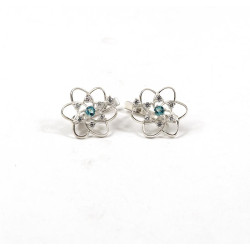 Серьги роза Gucci