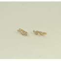 Сережки скрипковий ключ