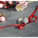 Срібне Кільце з круглим каменем Срібне Кільце з круглим каменем