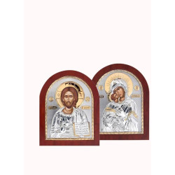 Венчальная пара Спаситель и Богородица 4