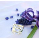 Срібне Кільце серце з рук Срібне Кільце серце з рук