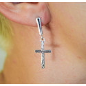 Сережки хрестики Сережки хрестики
