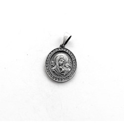 Серебряная Ладанка Божья Матерь Казанская