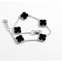 Браслет Van Cleef з оніксом із срібла