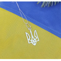 Серебряный Кулон герб Украины классический Серебряный Кулон герб Украины классический