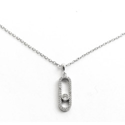 Серебряное Колье Messika