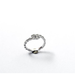 Кільце змія Bvlgari зі срібла