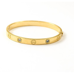 Браслет love Cartier из золота