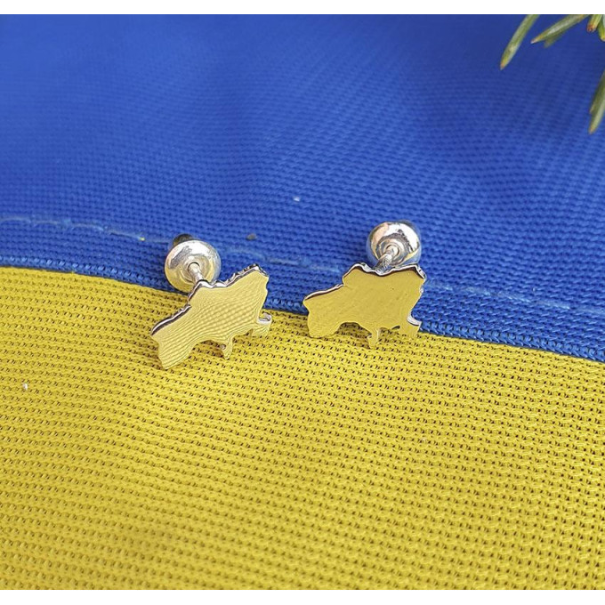 Срібні Пусети карта України Срібні Пусети карта України