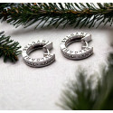 Сережки Bvlgari зі срібла Сережки Bvlgari зі срібла