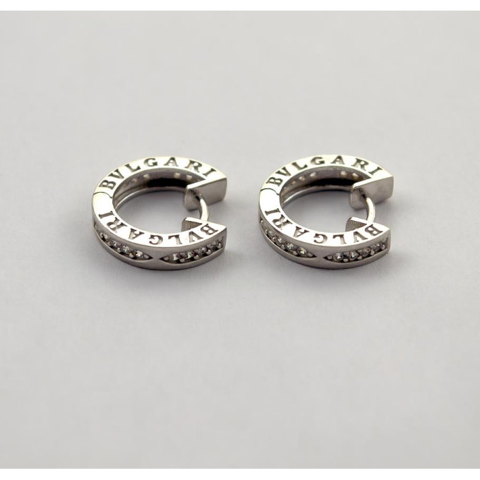 Сережки Bvlgari зі срібла Сережки Bvlgari зі срібла
