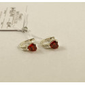 сережки серця