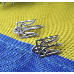Сережки герб Украины Сережки герб Украины