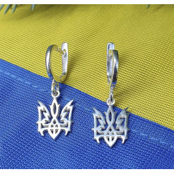 Серьги герб