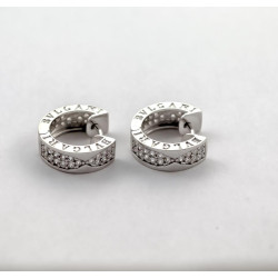 Серебряные серьги Bvlgari