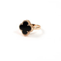 Золота каблучка Van Cleef з оніксом Золота каблучка Van Cleef з оніксом