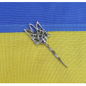 Значок на піджак з гербом України