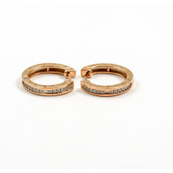 Золотые серьги Bvlgari