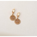 Золоті сережки Versace Золоті сережки Versace