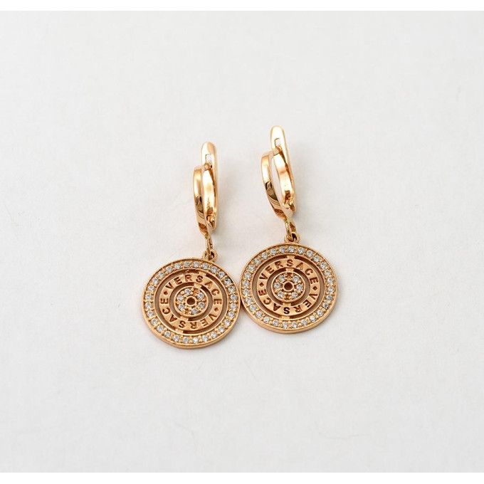 Золоті сережки Versace Золоті сережки Versace