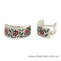 Сережки вишиванка