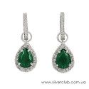 Сережки у вигляді краплі