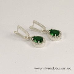 Сережки у вигляді краплі
