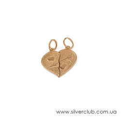 Золотой подвес Я Тебя Люблю Золотой подвес Я Тебя Люблю
