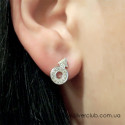 Серьги М+Ж