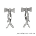 Сережки у вигляді бантика Сережки у вигляді бантика