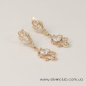 Сережки из серебра Сережки из серебра