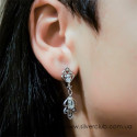 Сережки из серебра Сережки из серебра