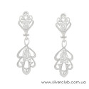 Сережки из серебра Сережки из серебра