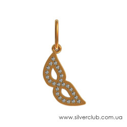 Подвеска маска золото Подвеска маска золото