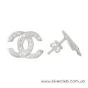 Сережки chanel Сережки chanel
