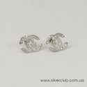 Сережки chanel Сережки chanel