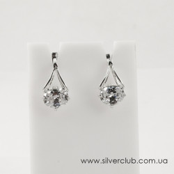 Сережки краплі довгі Сережки краплі довгі