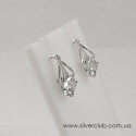 Сережки краплі довгі