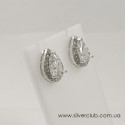 Сережки крапелька Сережки крапелька