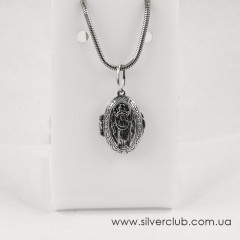 Серебряная икона на шею   