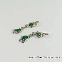 Сережки длинные