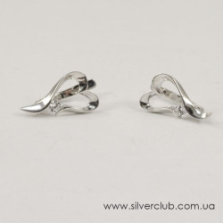 Сережки у вигляді серця Сережки у вигляді серця