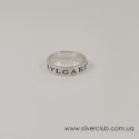 bvlgari кольцо серебро  