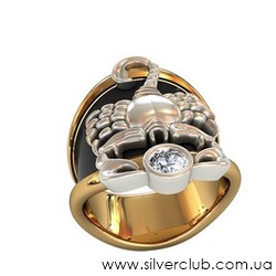 Перстень скорпион