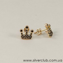 серьги короны серьги короны